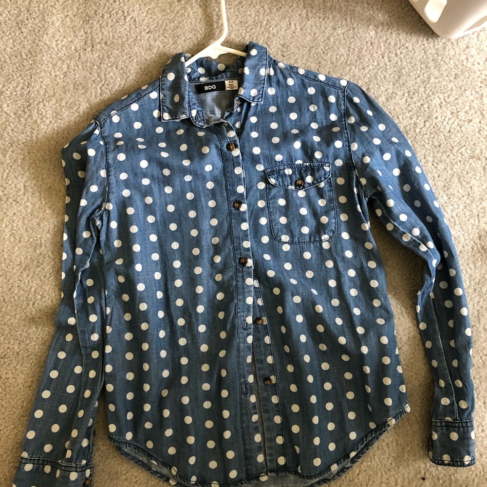Urban outfitters jean shirt